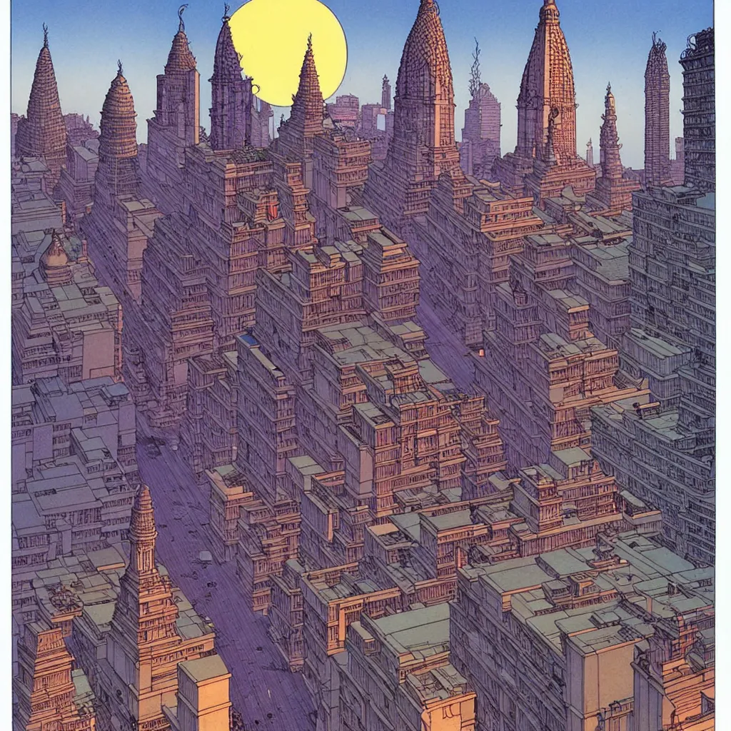 Image similar to calcutta by moebius