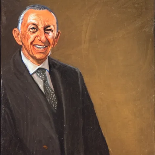 Prompt: a matte paining of marcelo rebelo de sousa