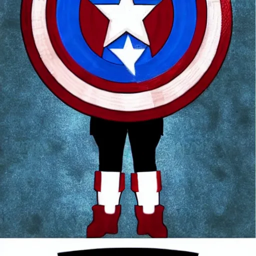 Image similar to captain america obama