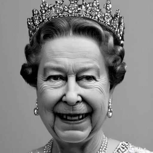 Image similar to the queen of england is dead