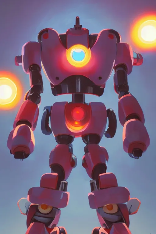 Image similar to metabots medabots medarotto medarot robot minimalist comics, behance hd by jesper ejsing, by rhads, makoto shinkai and lois van baarle, ilya kuvshinov, rossdraws global illumination ray tracing hdr radiating a glowing aura