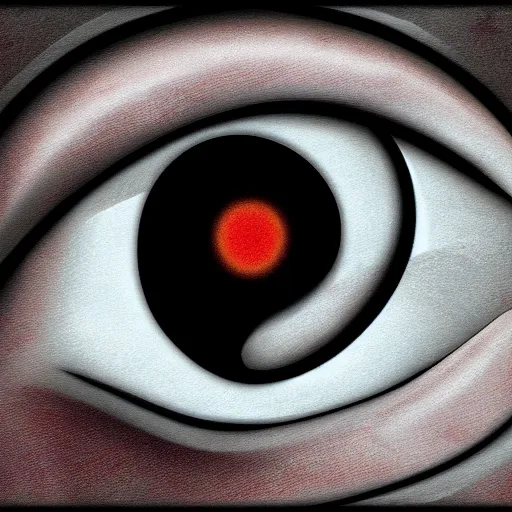 Image similar to surreal eye, digital art