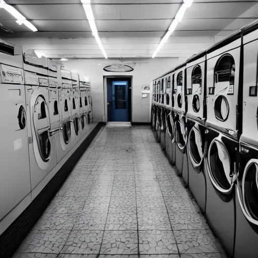 Prompt: laundromat nirvana