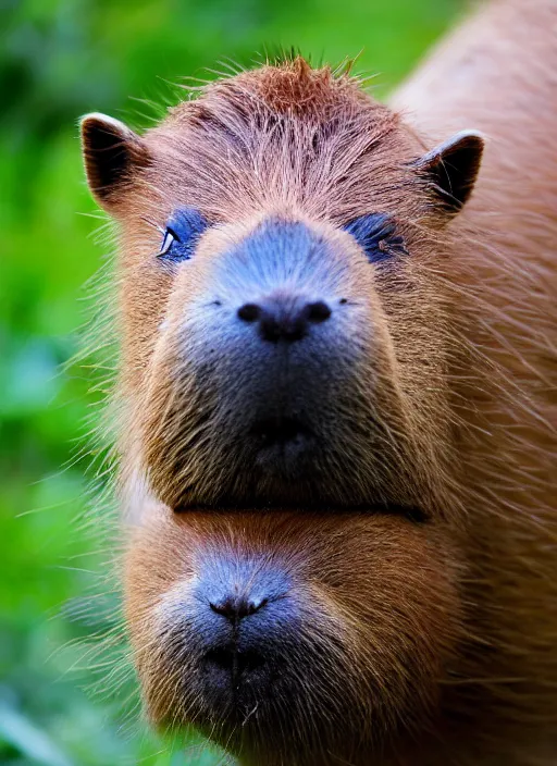 Prompt: capybara coconut fusion