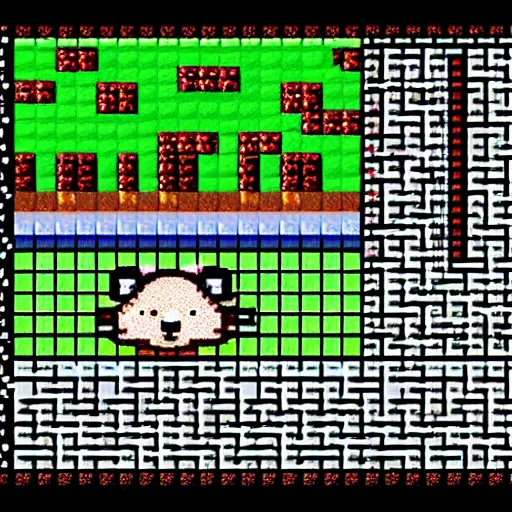 clean pixel art hedgehog 32x32 retro 8-bit computer