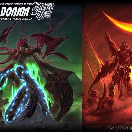 Image similar to semi realistic phantasy star iii : generations of doom game screen battle rendered by stanley artgem and studio ghibli, portrait, artstation,, rpgmaker