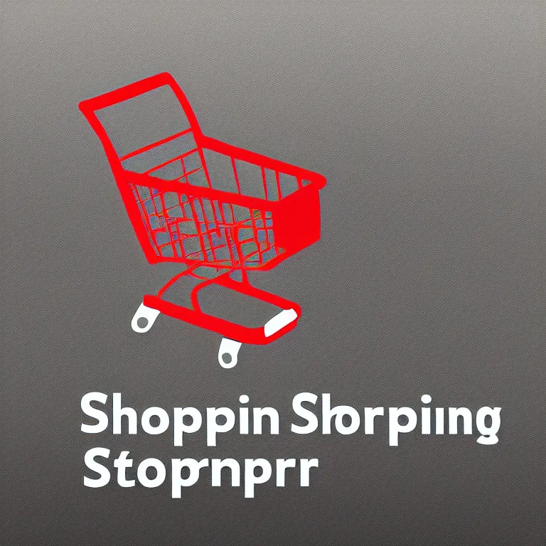 Prompt: shopping cart icon