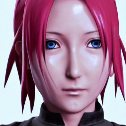 Image similar to sakura haruno photorealistic 3d