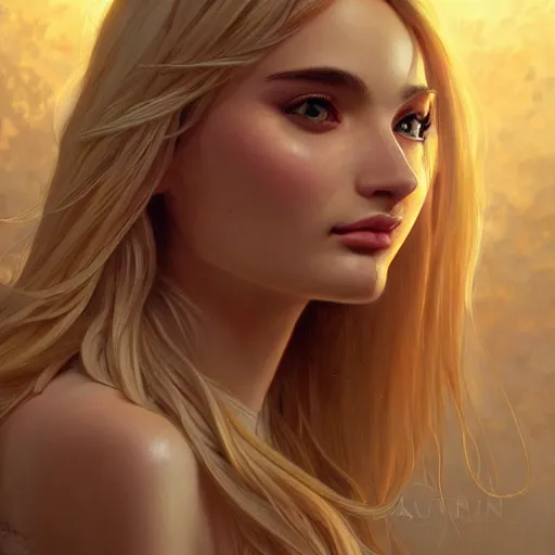 Image similar to beautiful kim petras, perspective, portrait, fantasy, ultra detailed, elegant, intricate, dynamic lighting, hyperrealism, digital art, digital painting, artstation, wlop, sharp focus, illustration, art by artgerm and greg rutkowski and alphonse mucha, 8 k