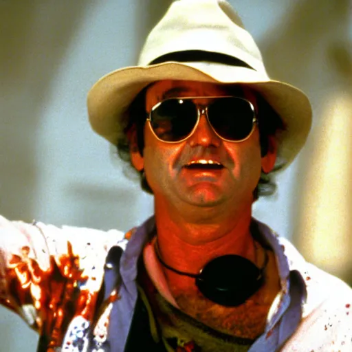 Image similar to bill murray in fear and loathing