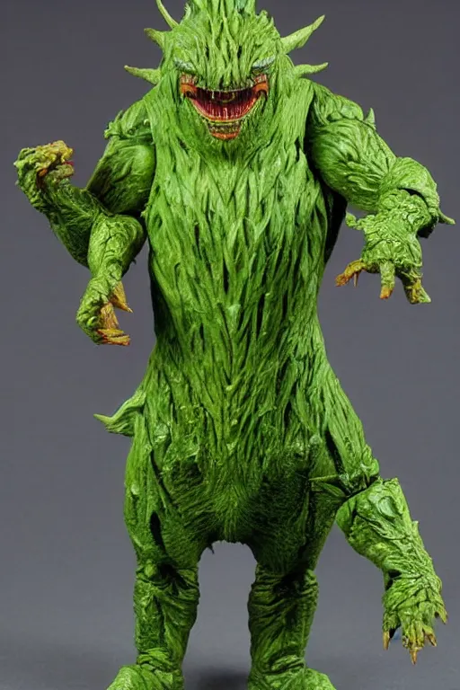 Image similar to radioactive blast kaiju action figure, vintage, 1980s