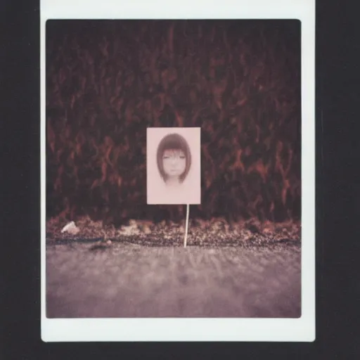 Image similar to a ritual for summoning aß ∂ ƒ ∑≈≈ c ∫∫˜, polaroid, by rinko kawauchi