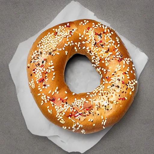 Image similar to everything on a bagel