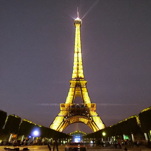 Image similar to eiffel tower at night,