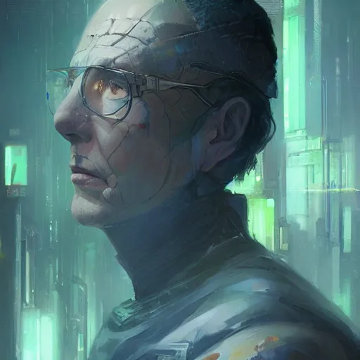 Image similar to neuromancer, painted by stanley lau, painted by greg rutkowski, painted by stanley artgerm, digital art, trending on artstation