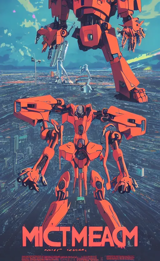 Prompt: movie poster of huge mecha plays a guitar, in the style of < neon genesis evangelion >, 3 d anime, arcane style, retropunk, steampunk, high resolution, 4 k, retrofuturism, by yoshiyuki sadamoto and ghibli and < simon stalenhag >