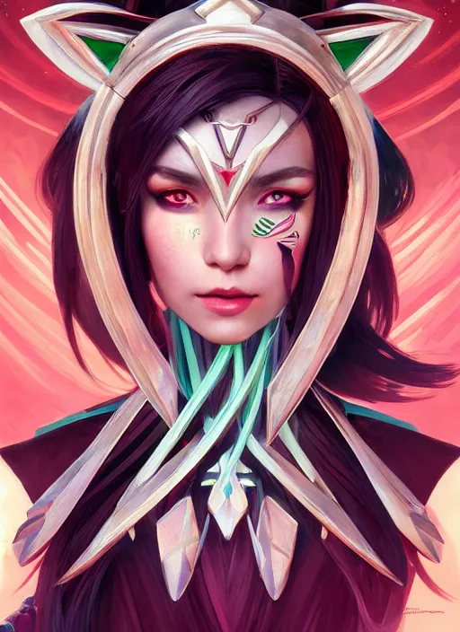 Image similar to symmetry!! portrait of sailor pluto! alien in the style of horizon zero dawn, machine face, intricate, elegant, highly detailed, digital painting, artstation, concept art, smooth, sharp focus, illustration, art by artgerm and greg rutkowski and alphonse mucha, 8 k