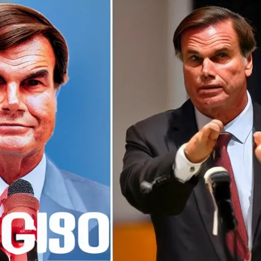 Image similar to chad president jair messias bolsonaro