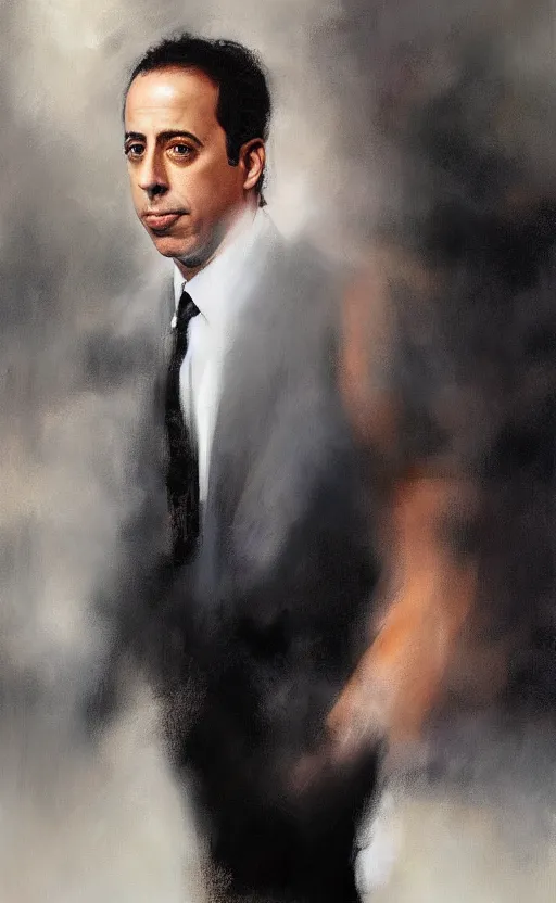 Image similar to jerry seinfeld by zhaoming wu, nick alm
