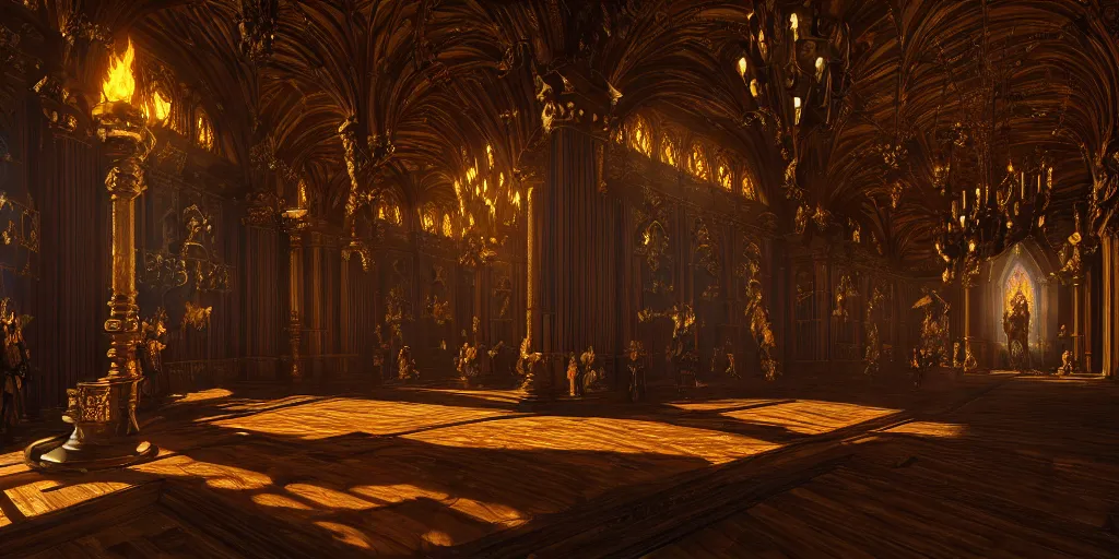 Interior of a crowded fantasy medieval night club,, Stable Diffusion