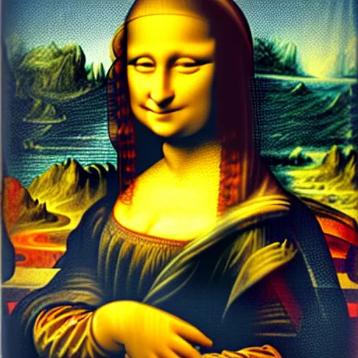 Image similar to the mona lisa