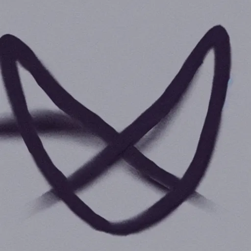 Prompt: infinity symbol like a cat, render