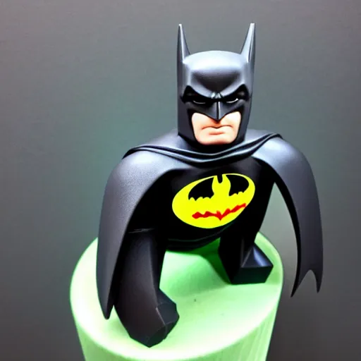 Image similar to batman playdough figure, very detailed