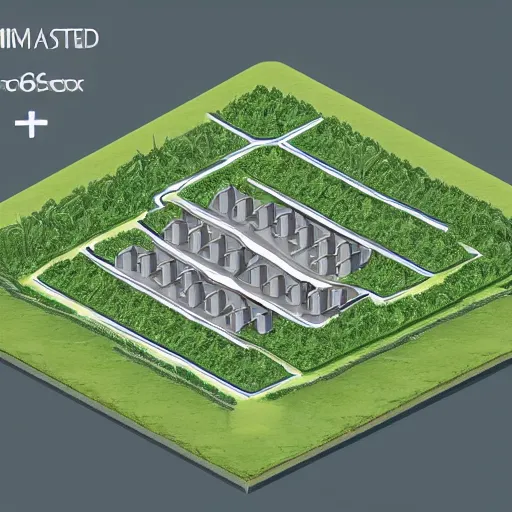 Image similar to isometric view of a diamond deposit from a resource gathering game