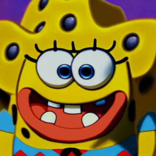 Image similar to perfectly - centered close - up face - portrait of evil spongebob, intricate, elegant, super highly detailed, professional digital painting, artstation, concept art, smooth, sharp focus, no blur, no dof, extreme illustration, unreal engine 5, 8 k, by anne stokes