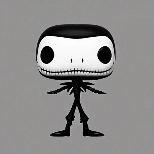 Image similar to pop figure of jack skellington