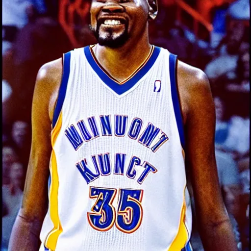 Image similar to Kevin Durant playing for the Monstars, offical team photo