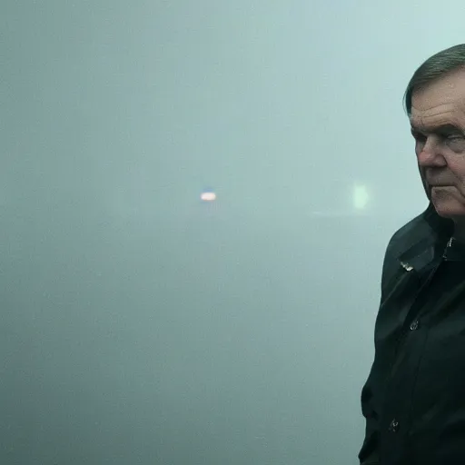 Prompt: Coach Belichick in Blade Runner 2049(2017)