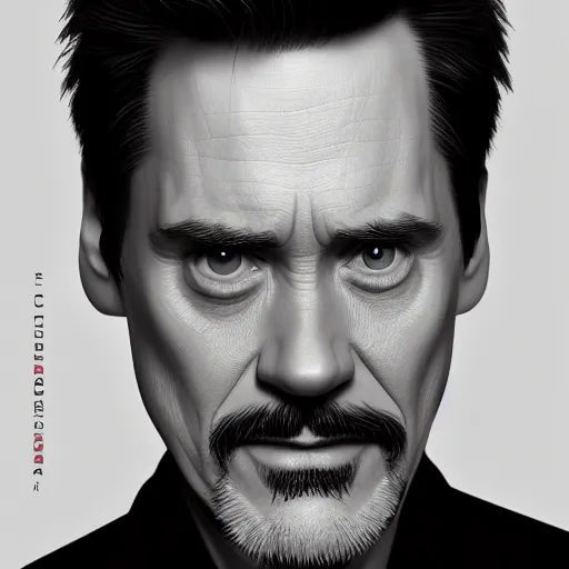 Image similar to Jim Carrey is Tony Stark, hyperdetailed, artstation, cgsociety, 8k