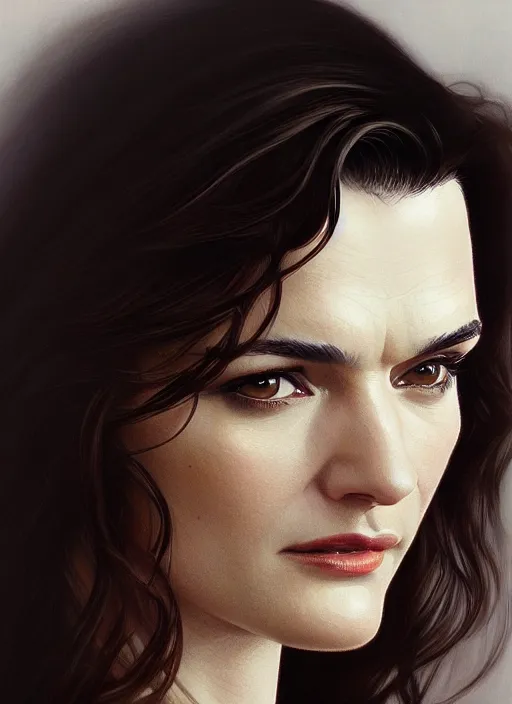 Image similar to high angle photo of rachel weisz in the style of stefan kostic, realistic, sharp focus, 8 k high definition, insanely detailed, intricate, elegant, art by stanley lau and artgerm