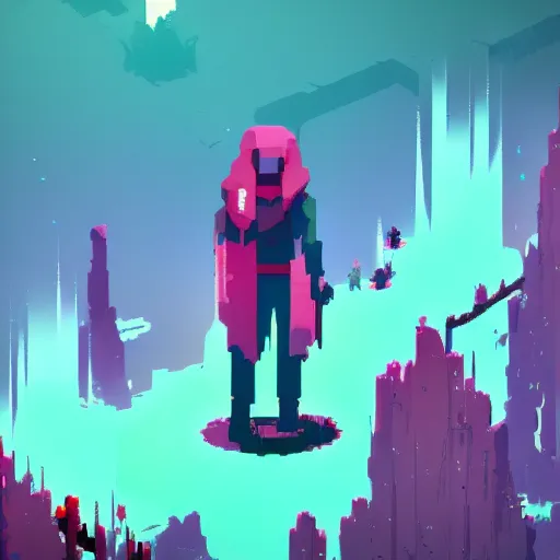 Image similar to hyper light drifter