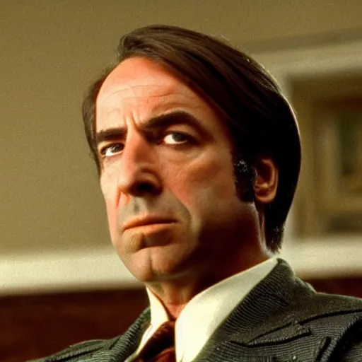 Image similar to still of saul goodman from the Godfather(1980)