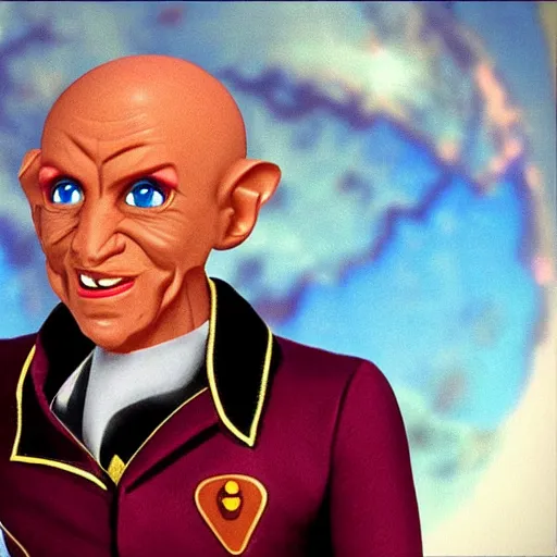 Image similar to a ferengi in emoji form