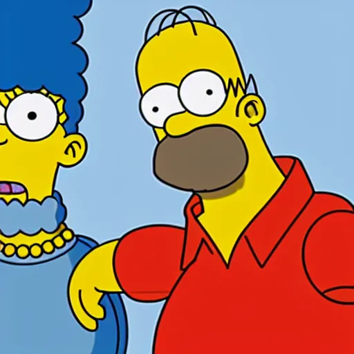 Prompt: Homer Simpsons as president of the United States