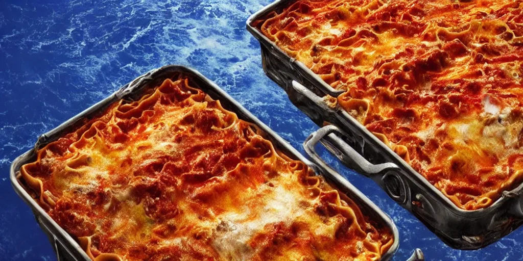 Image similar to Earth if it was made out of Lasagna, realistic 4k octane beautifully detailed render, 4k post-processing, highly detailed, intricate complexity, epic composition, magical atmosphere, cinematic lighting, masterpiece, ultra hd