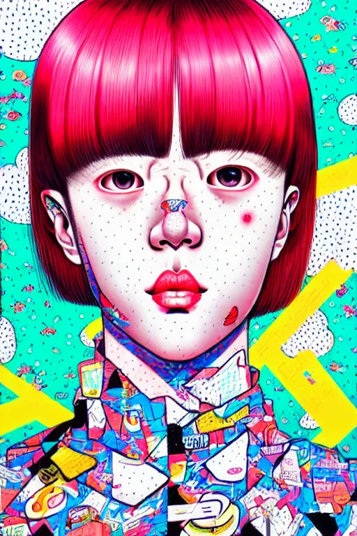 Prompt: max headrom, style of yoshii chie and hikari shimoda and martine johanna, highly detailed