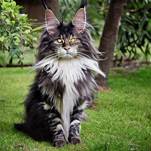 Image similar to maine coon balinese hybrid