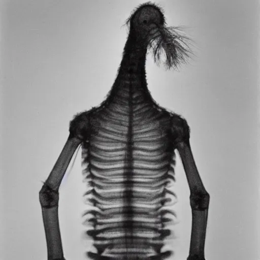 Image similar to x-ray photograph of Snuffleupagus