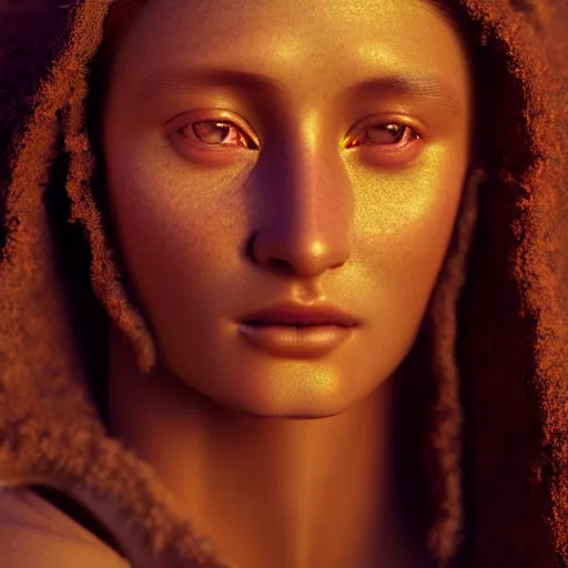 Prompt: photographic portrait of a stunningly beautiful renaissance tribal sherpa female in soft dreamy light at sunset, contemporary fashion shoot, by edward robert hughes, annie leibovitz and steve mccurry, david lazar, jimmy nelsson, breathtaking, 8 k resolution, extremely detailed, beautiful, establishing shot, artistic, hyperrealistic, beautiful face, octane render