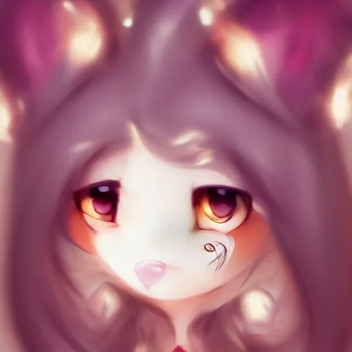 Prompt: headshot of young female furry, maple story, cute, fantasy, intricate, long hair, dark grey skin, mouse face, maplestory mouse, dark skin, mouse head, mouse ears, black hair, elegant, cartoony, Deviantart, artstation, character art of maple story, smooth, sharp focus, illustration, art by Diives