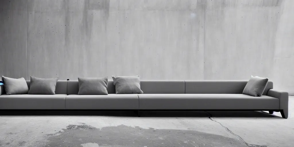 Image similar to modern sofa inspired by the f 1 1 7 nighthawk, designed by zaha hadid, product image, photography