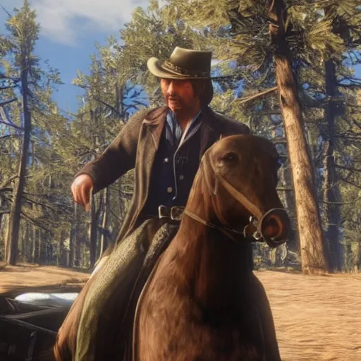 Image similar to Viktor Yushchenko in Red Dead Redemption 2