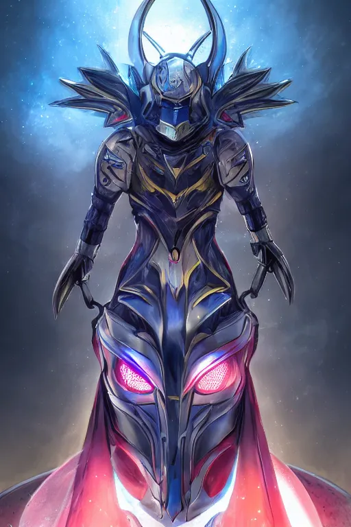 Image similar to helmet armor guardian destiny in witch queen illumination ray tracing hdr fanart arstation by sung choi robot ninja mask and eric pfeiffer and gabriel garza and casper konefal