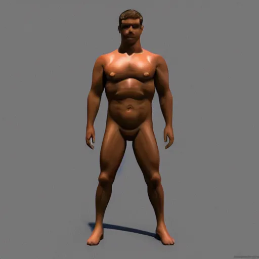 Prompt: normal map of a musculus body, abs, 3 d, texture map, technical texture, 3 d model, 3 d artist, rendered