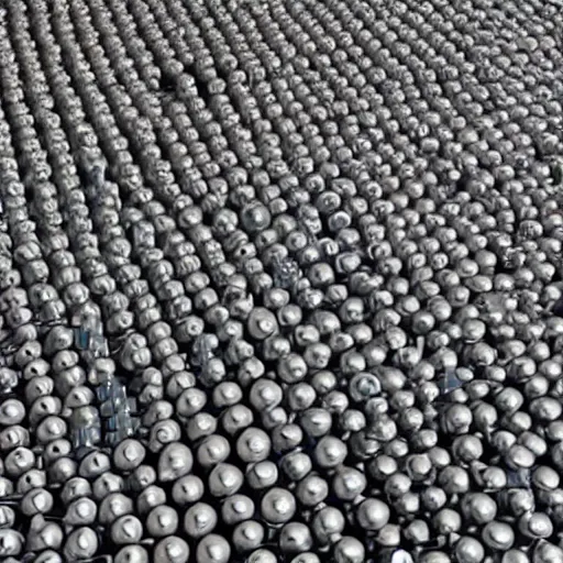 Prompt: thousands of magnets arranged to look like a human being