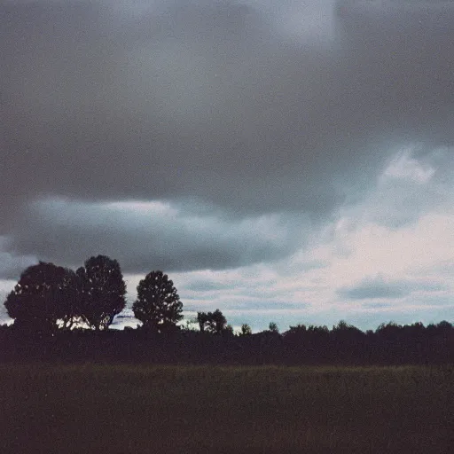 Image similar to the sky fell, portra 8 0 0